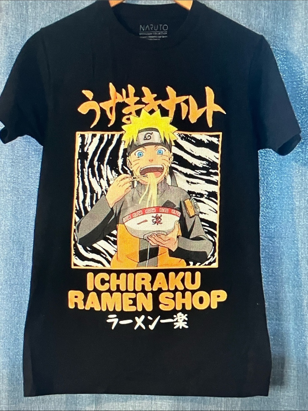 Naruto Ichiraku Ramen Shop Graphic Tee - Black